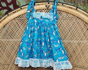 2000s Toddler Shark Dress, 3T
