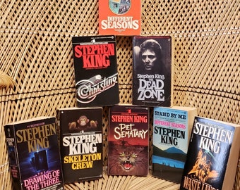 80s/90s Stephen King Paperbacks, Buy 1 Or All, Pet Sematary, Christine, Different Seasons, Skeleton Crew, The Drawing Of The Three +More
