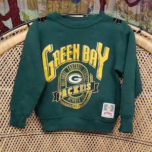 90s Kids Green Bay Packers Sweatshirt by Nutmeg, SM