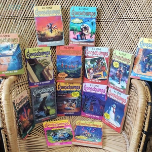 90s Goosebumps Books By R.L. Stein Scholastic, Buy 1 Or All!