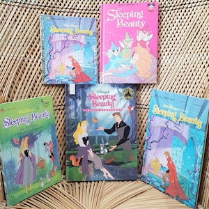 Vintage Disney&#39;s Sleeping Beauty Books Buy 1 Or All