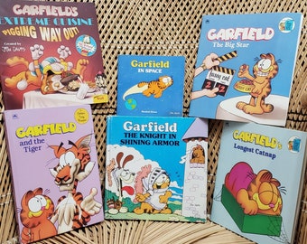 Vintage Garfield Books, Buy 1 Or All