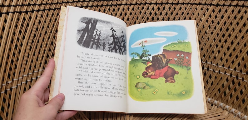 1948 Walt Disney's Bongo Little Golden Book, 'A' Edition - Etsy