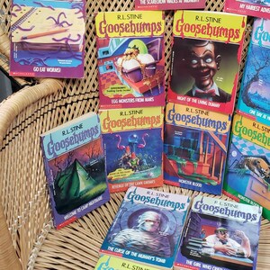 90s Goosebumps Books by R.L. Stein Scholastic Buy 1 or All - Etsy