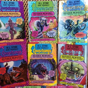 90s Give Yourself Goosebumps Books by R.L. Stein Scholastic, Buy 1 or ...