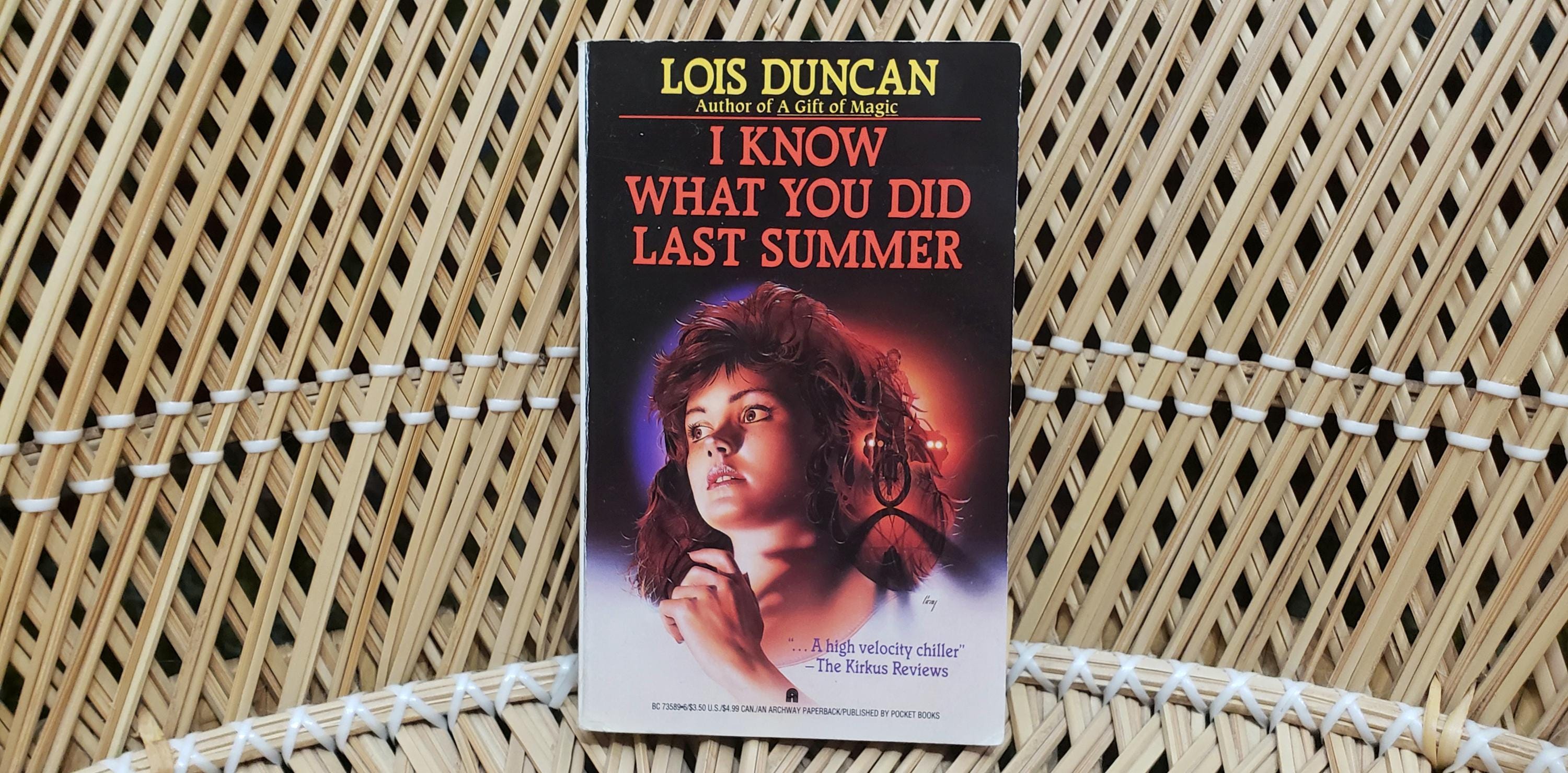 1975 I Know What You Did Last Summer By Lois Duncan, Paperback