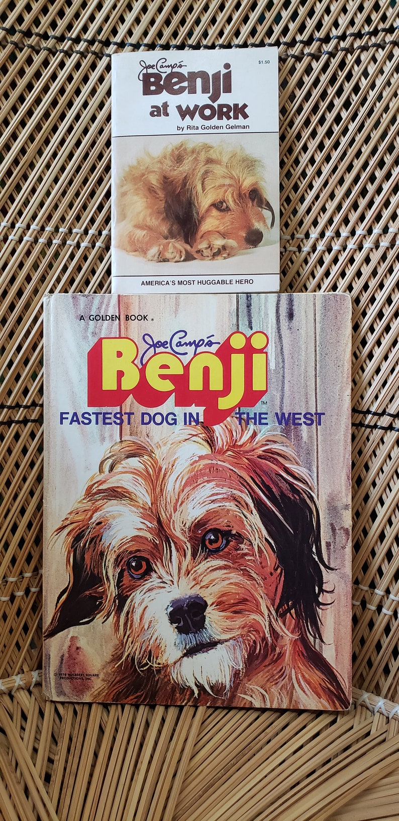 Vintage Benji Books Set of 2 - Etsy
