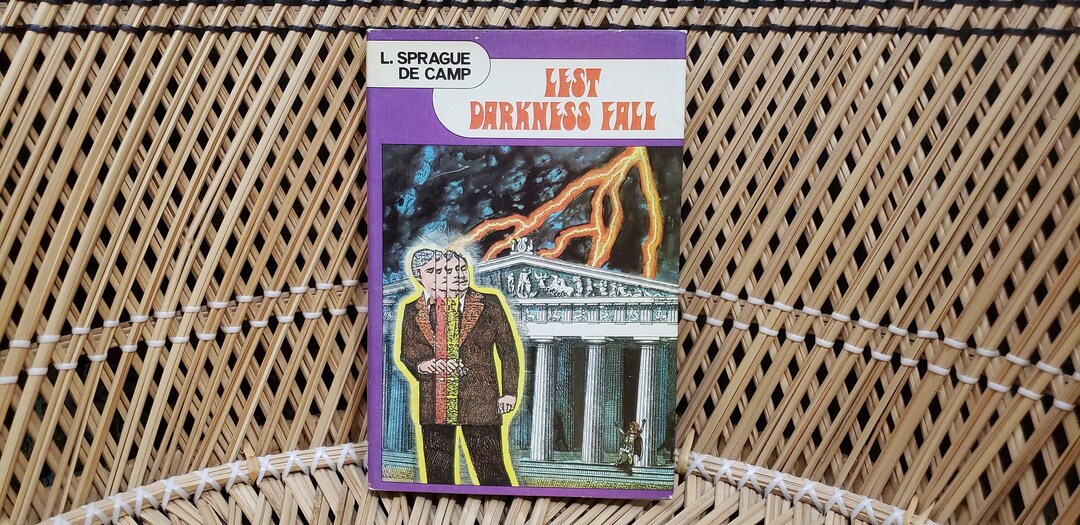 Vintage Lest Darkness Fall by L. Sprague De Camp Etsy