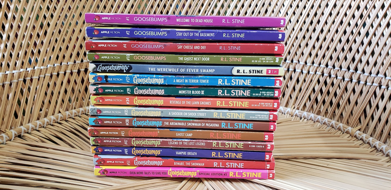 90s Goosebumps Books by R.L. Stein Scholastic, Buy 1 or All - Etsy