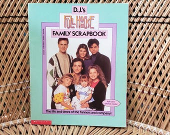 Álbum de recortes familiar de D.J.'s Full House, 1992, Scholastic, tapa blanda