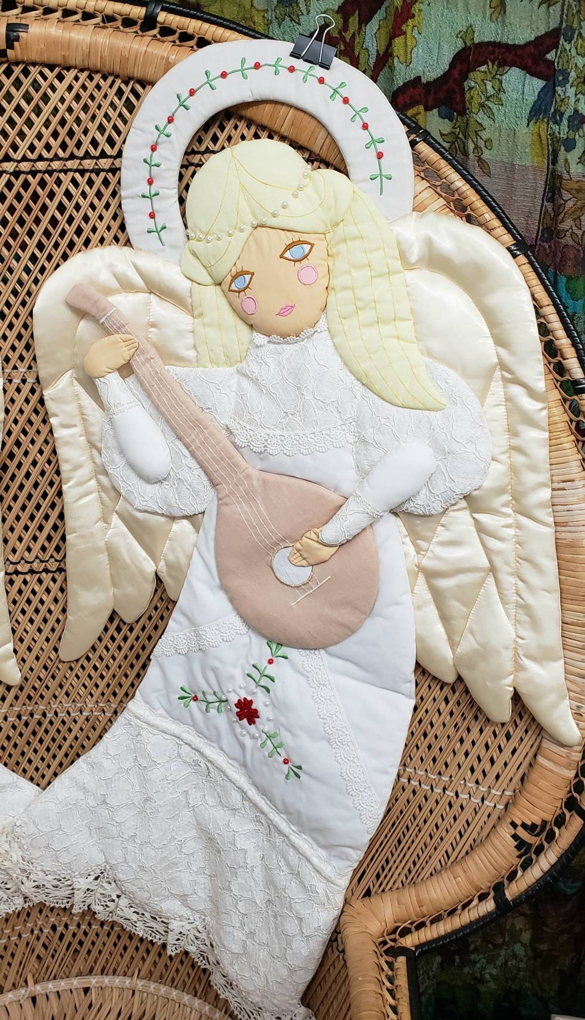 Vintage Angel Wall Hangings by House of Hatten Set of 2 Etsy