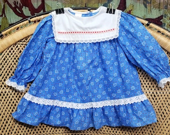 sears denim dress Vintage 1970s Sears JR Bazaar Denim Halter Dress | Made in USA