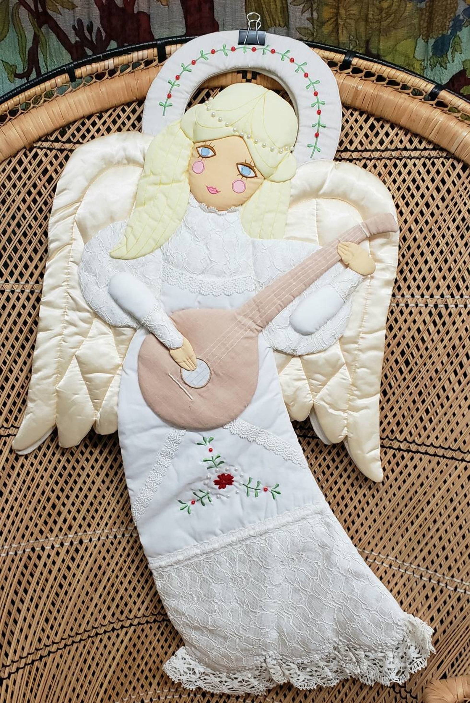 Vintage Angel Wall Hangings by House of Hatten Set of 2 Etsy