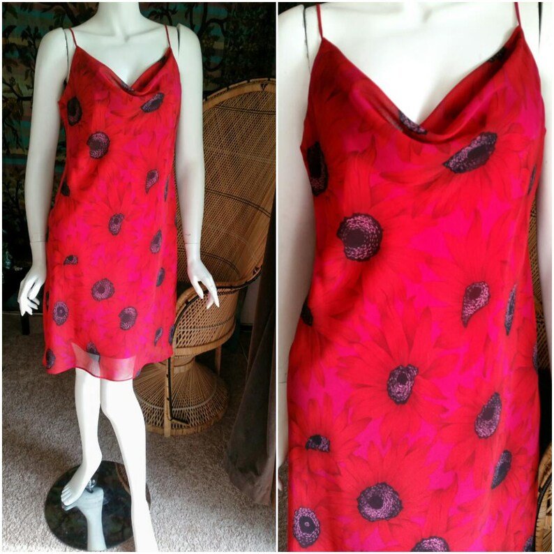 pink 90s dress