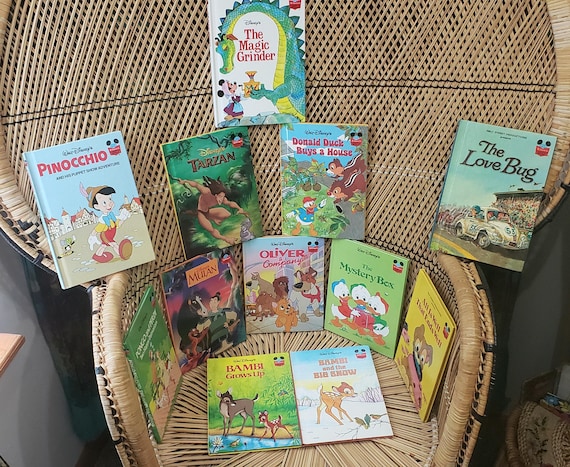 80s/90s Disney Books Buy 1 or All, Disney's Wonderful World of