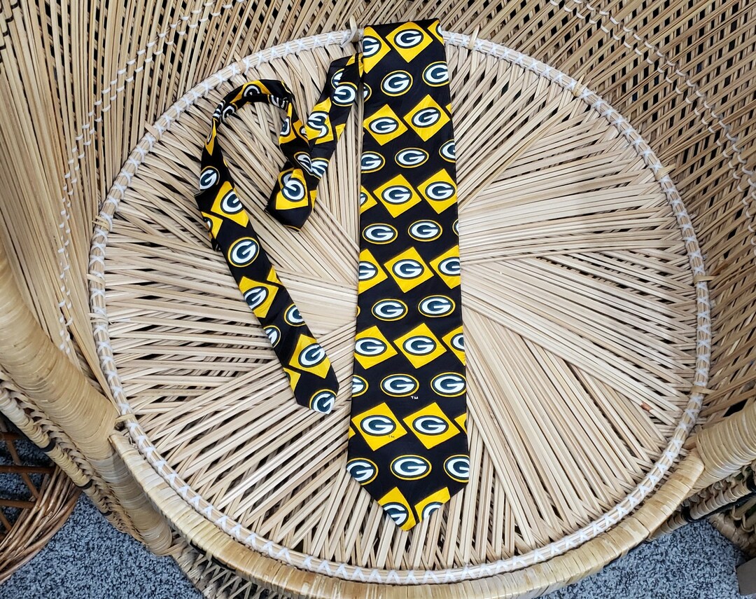 1995 Green Bay Packers III Silk Necktie by Ralph Marlin & Co Etsy