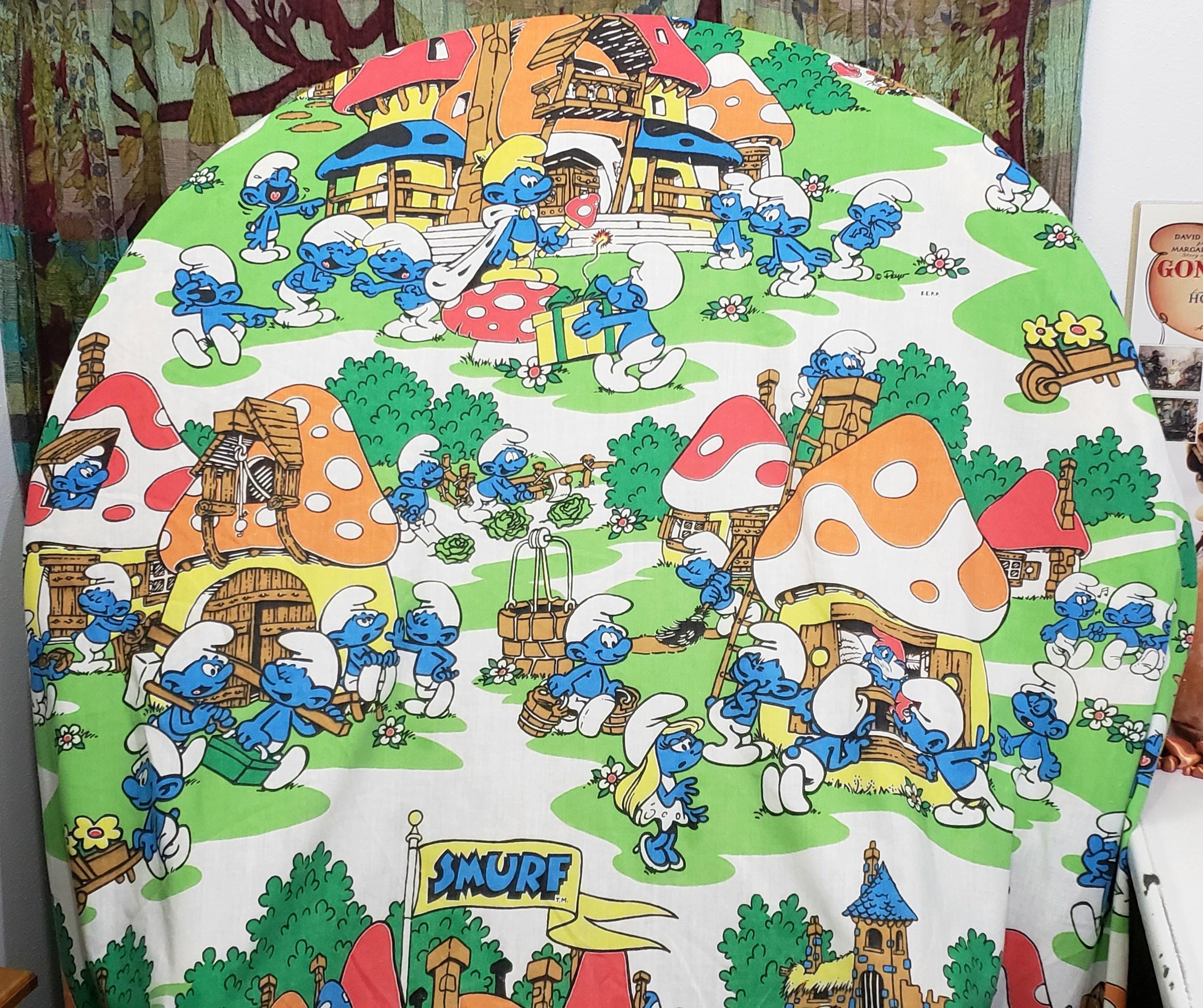 Smurfs Bedding - Etsy