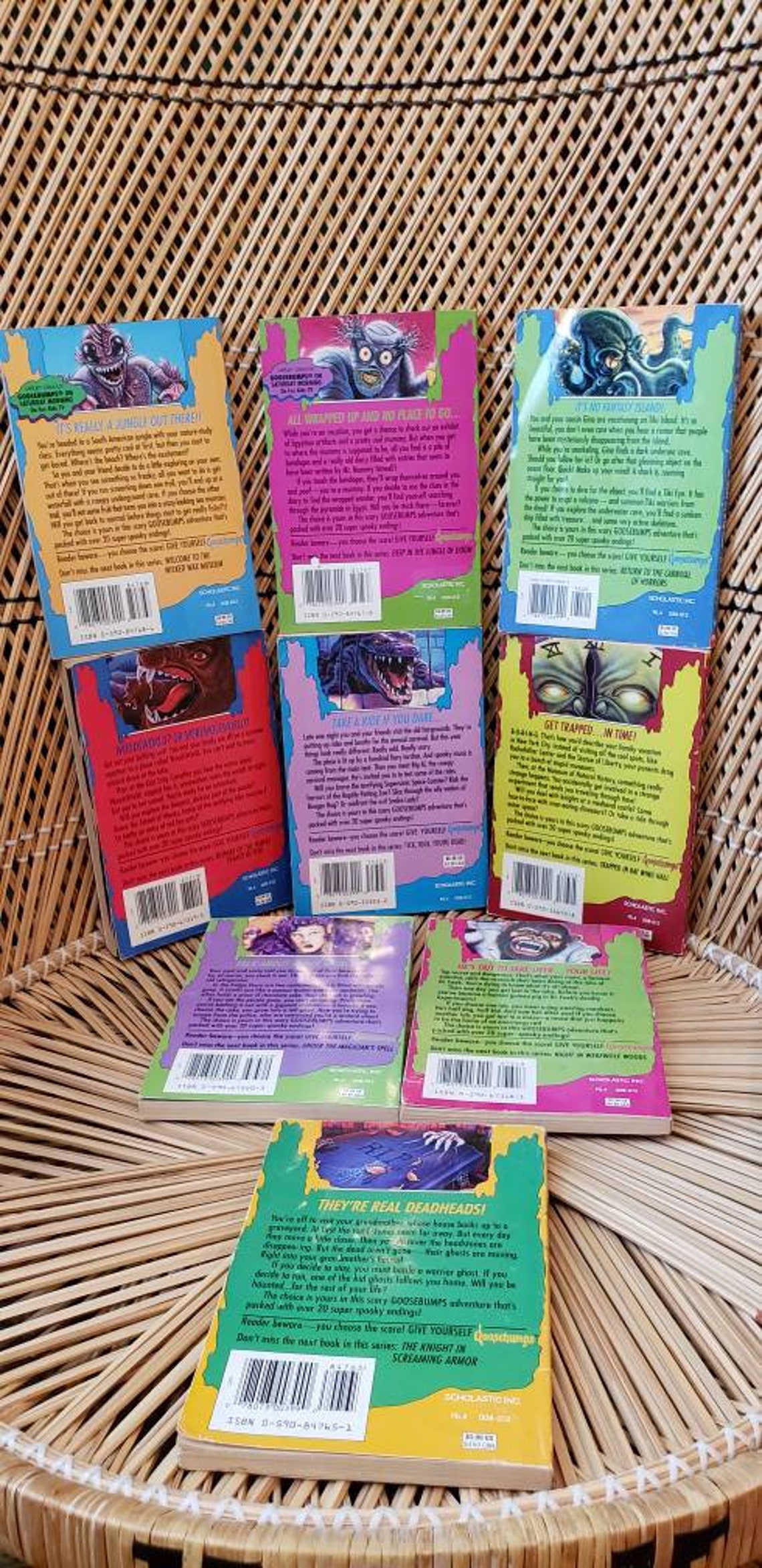 90s Give Yourself Goosebumps Books by R.L. Stein Scholastic - Etsy