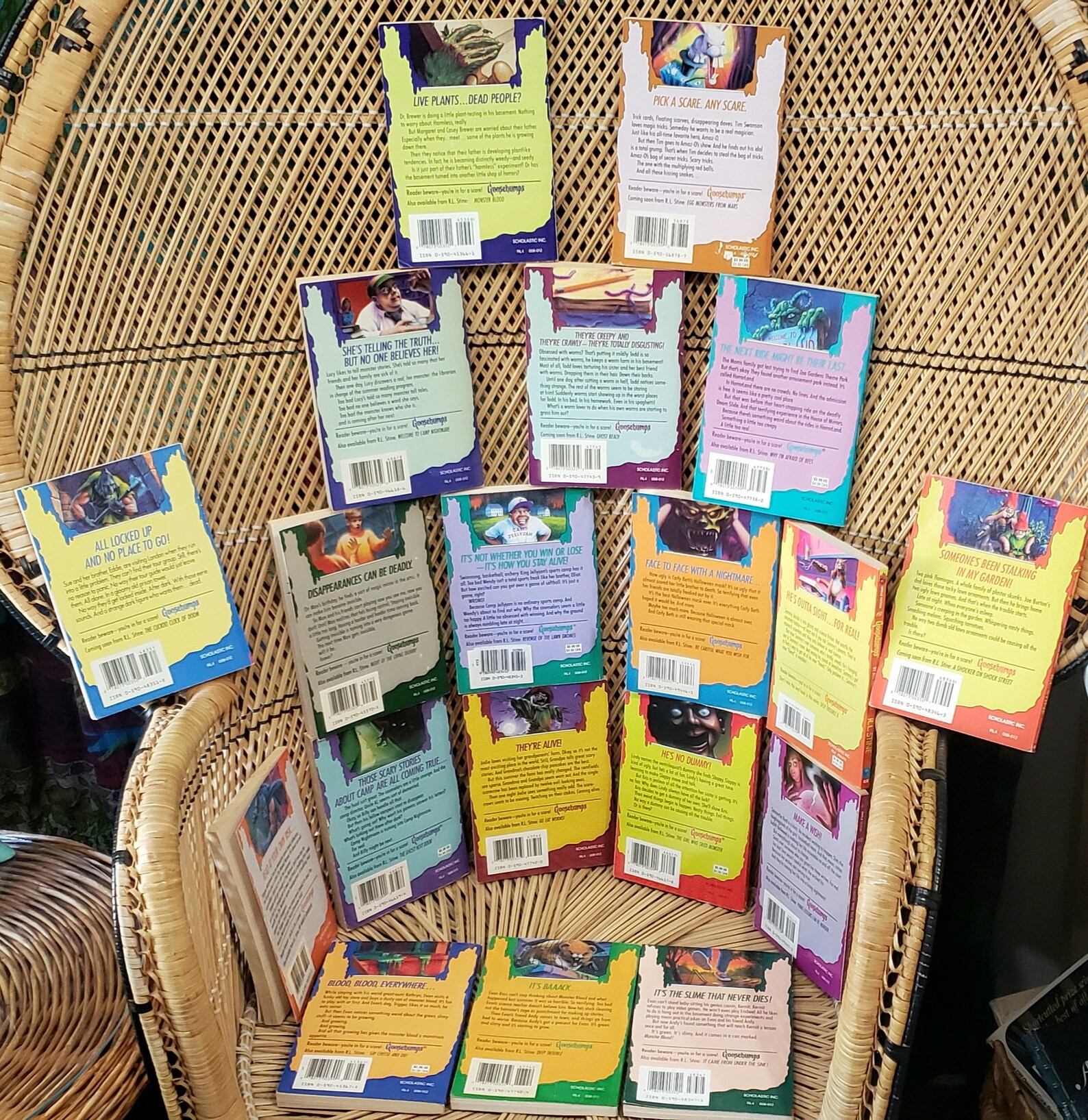 90s Goosebumps Books by R.L. Stein Scholastic, Buy 1 or All - Etsy
