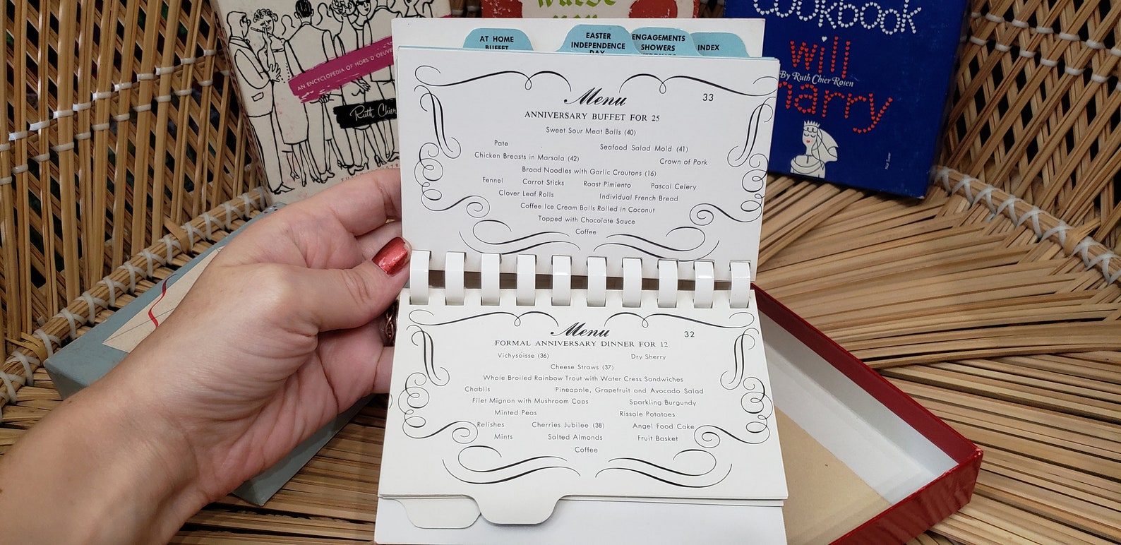 50s Mini Cookbooks by Ruth Chier Rosen: Wurst You Were Here, Have ...