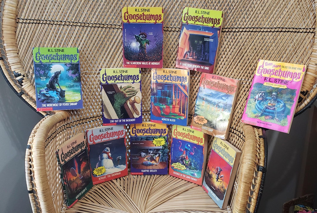 90s Goosebumps Books by R.L. Stein Scholastic, Buy 1 or All! - Etsy
