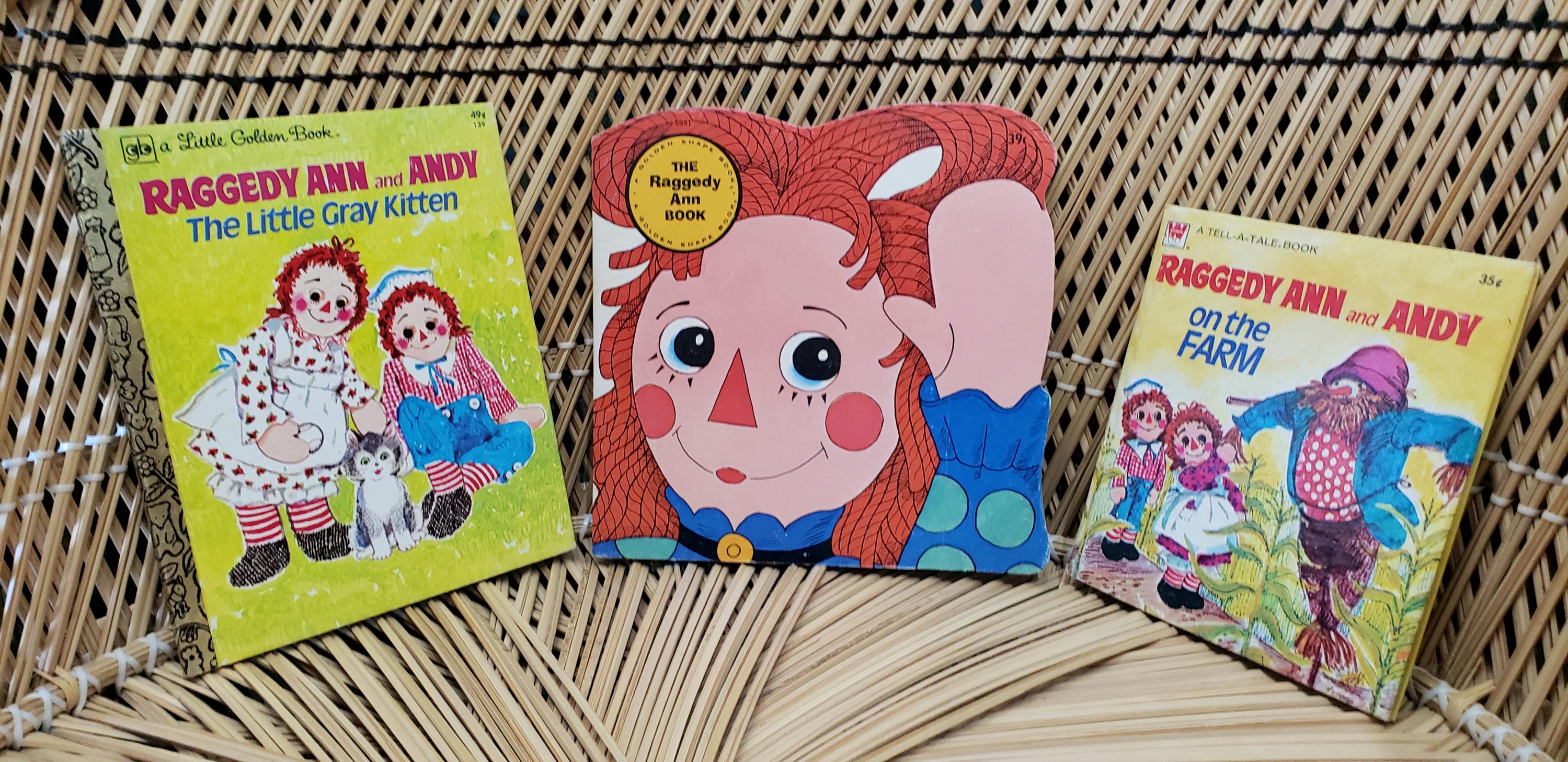 70s Raggedy Ann Book - Etsy
