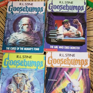 90s Goosebumps Books by R.L. Stein Scholastic Buy 1 or All - Etsy