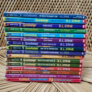 90s Goosebumps Books By R.L. Stein Scholastic Vintage | Etsy