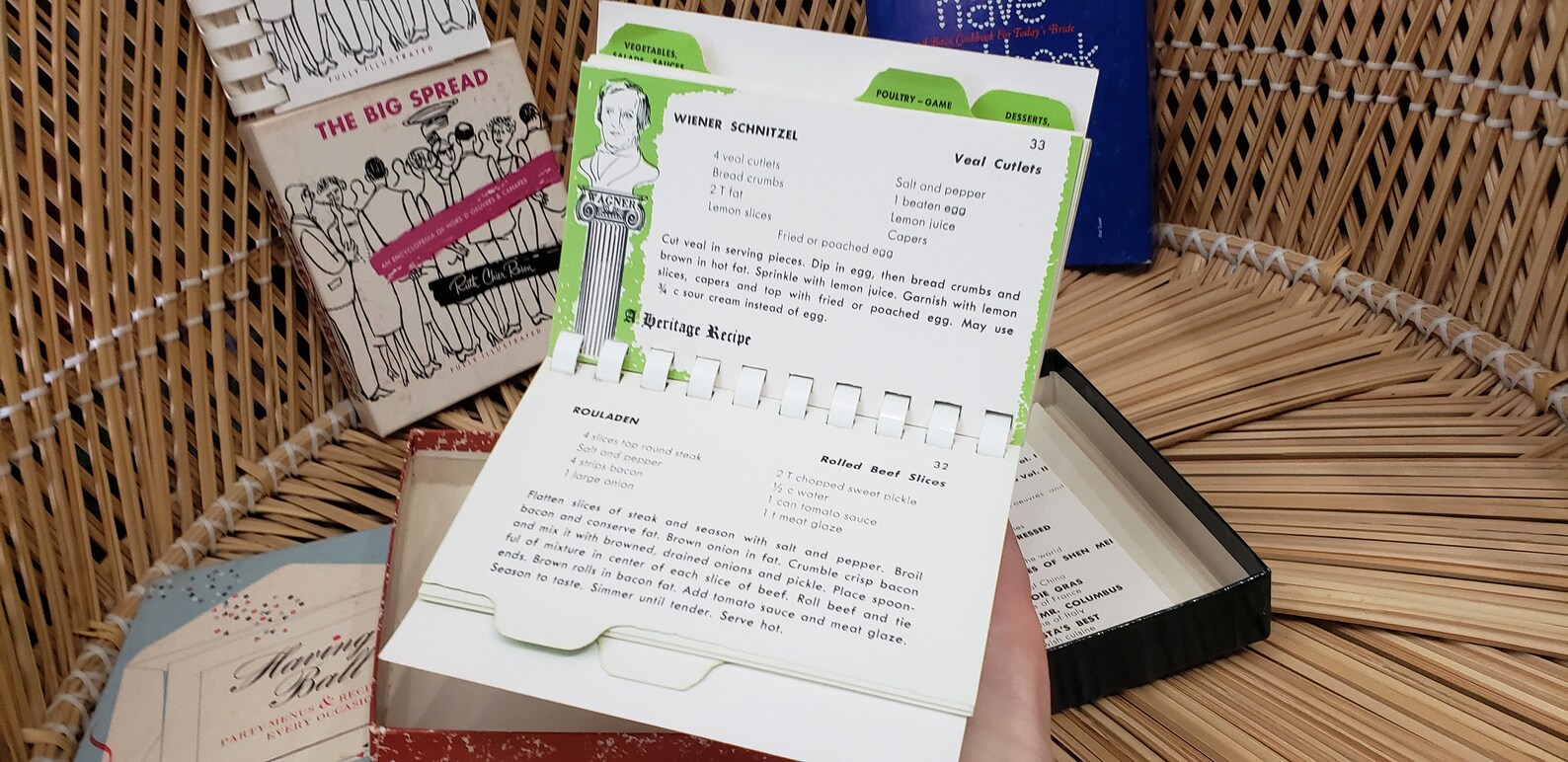 50s Mini Cookbooks by Ruth Chier Rosen: Wurst You Were Here, Have ...
