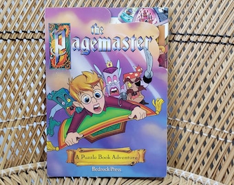 Vintage Just Toys the Pagemaster Bendems Horror Book Bendy Figure