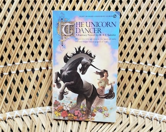 1986 The Unicorn Dancer By R.A.V. Salsitz, First Edition Paperback