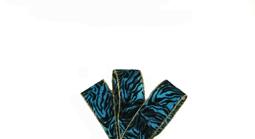 Tiger Ribbon Black Ribbon Mascot Ribbon Striped Ribbon Etsy