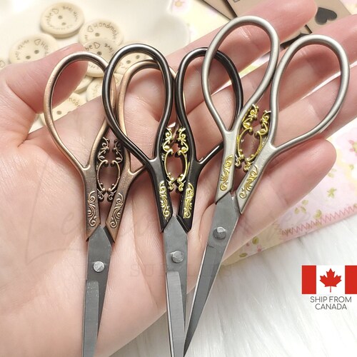 Embroidery Scissors Yarn Thread Snips Antique Vintage Etsy