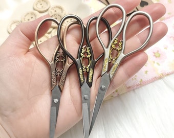 Sharp Craft Scissors, Embroidery Scissors, for Cross Stitch, Needlepoint, Sewing, Thread Scissors, Yarn Scissors, Thread Snips