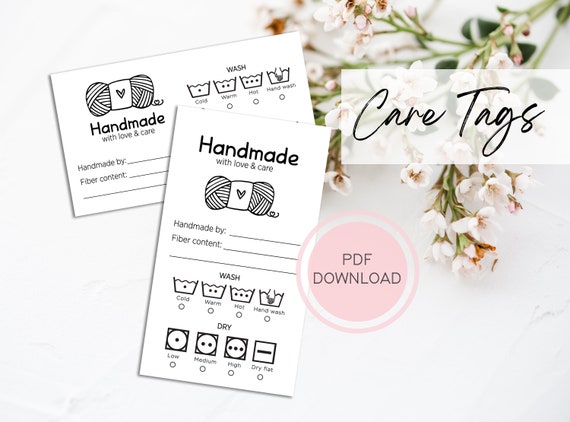 free printable handmade labels Archives - Psychedelic Doilies