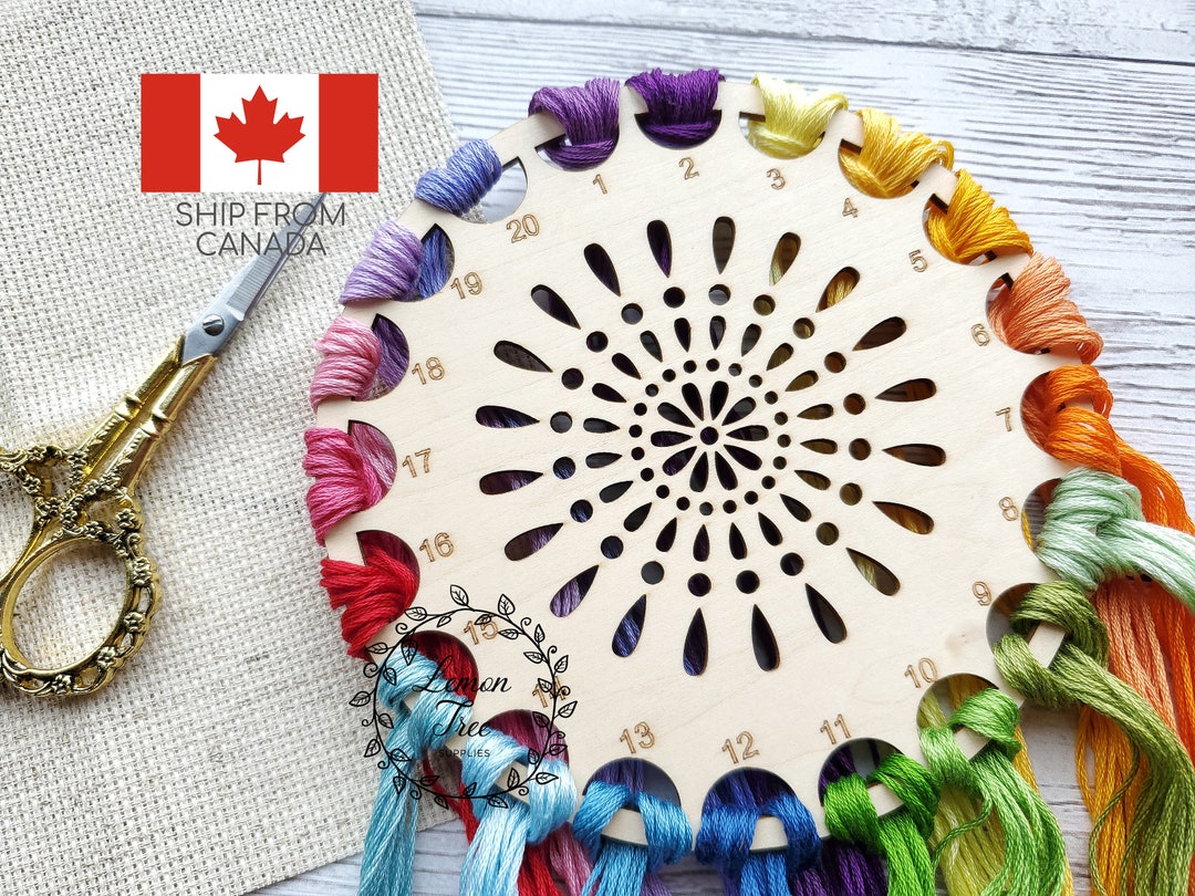 Embroidery Cross Stitch Floss Storage Organizer Thread Etsy