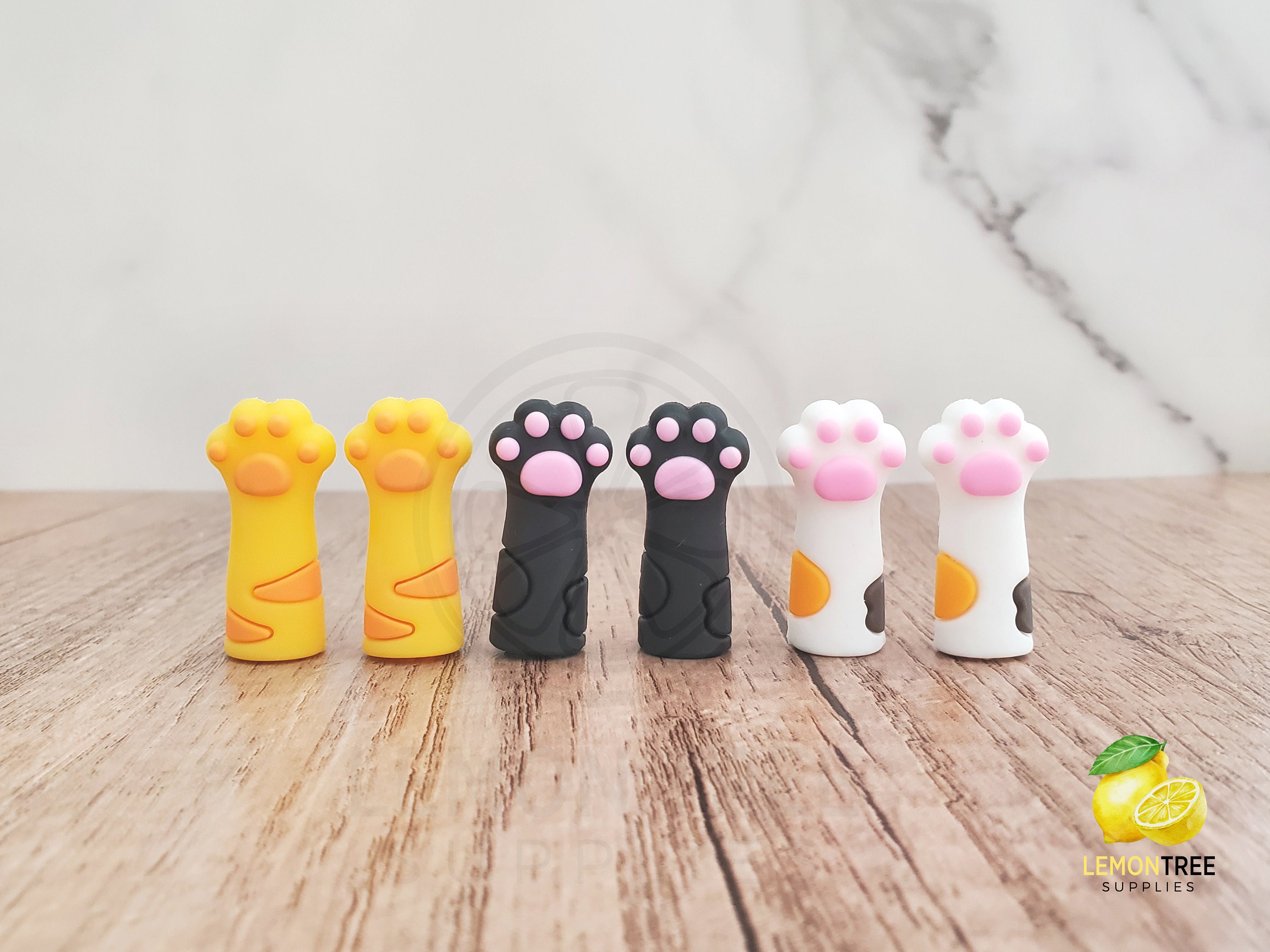 SPANSEE 6 PCS Cat Paw Knitting Needles Stoppers, Knitting Needle Point  Protectors, Stitch Stopper, Needle Minder, Knitting Accessories, Knitting