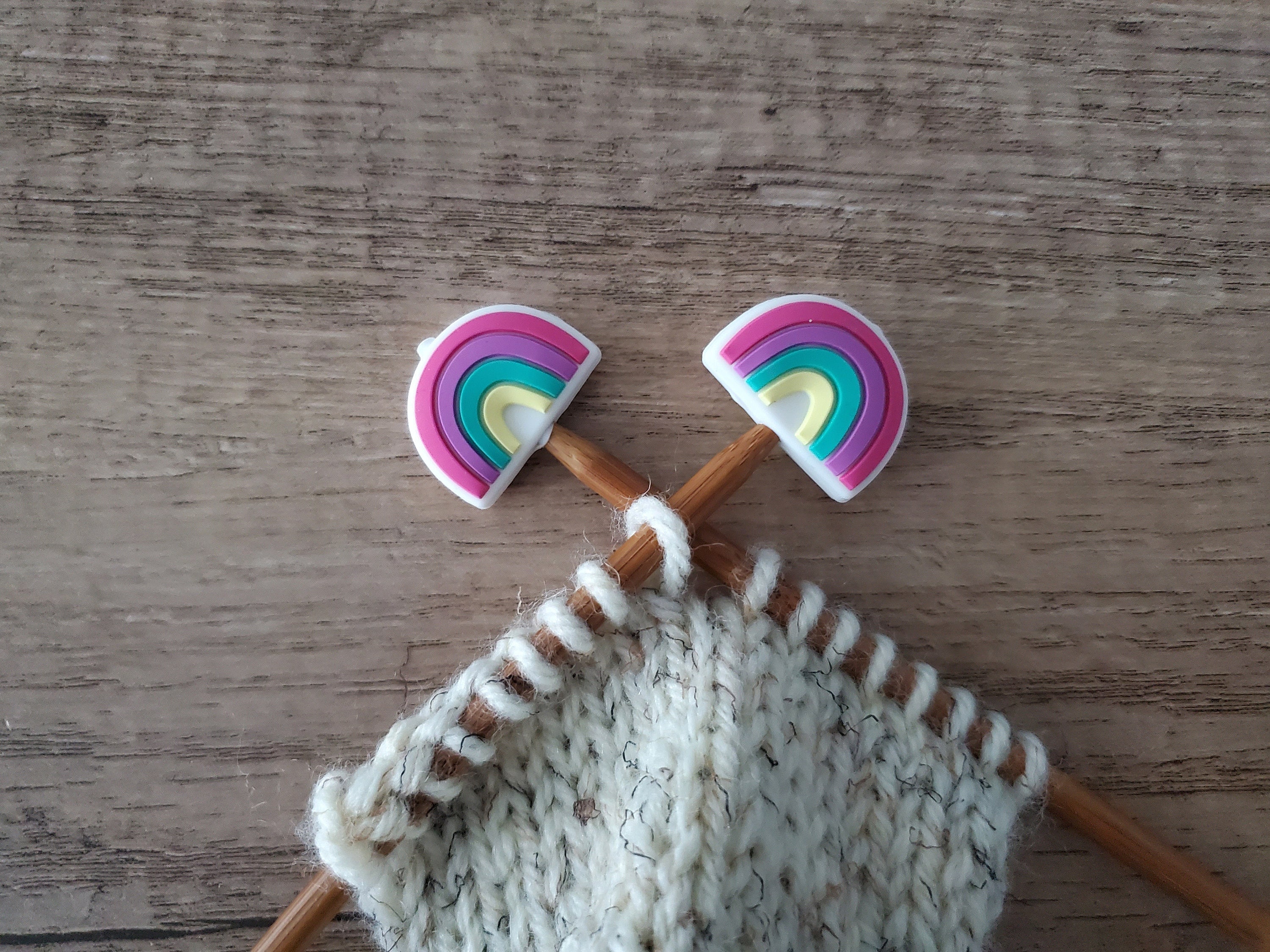 Mini Rainbow Stitch Stoppers, Needle Protectors