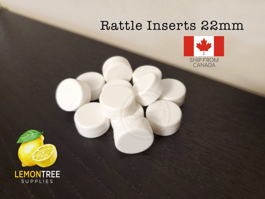 Small Rattle Inserts, Pack of 10 or 20 Etsy Canada