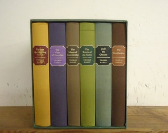 Set of 6 Thomas Hardy Novels. Folio Society, with Slipcase