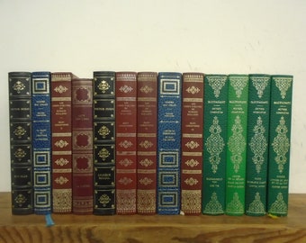 Set of 25 French Language Vinyl Books- Cercle du Bibliophile/Editio Service