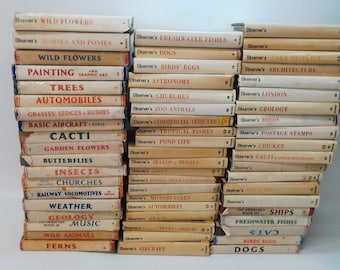 Set of 59 Observer's Books With DJs.  Mixed ages