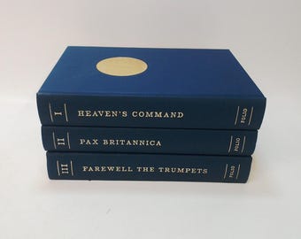 Pax Britannica: 3 Bände Folio Gesellschaft.  James Morris.  Kein Schuber