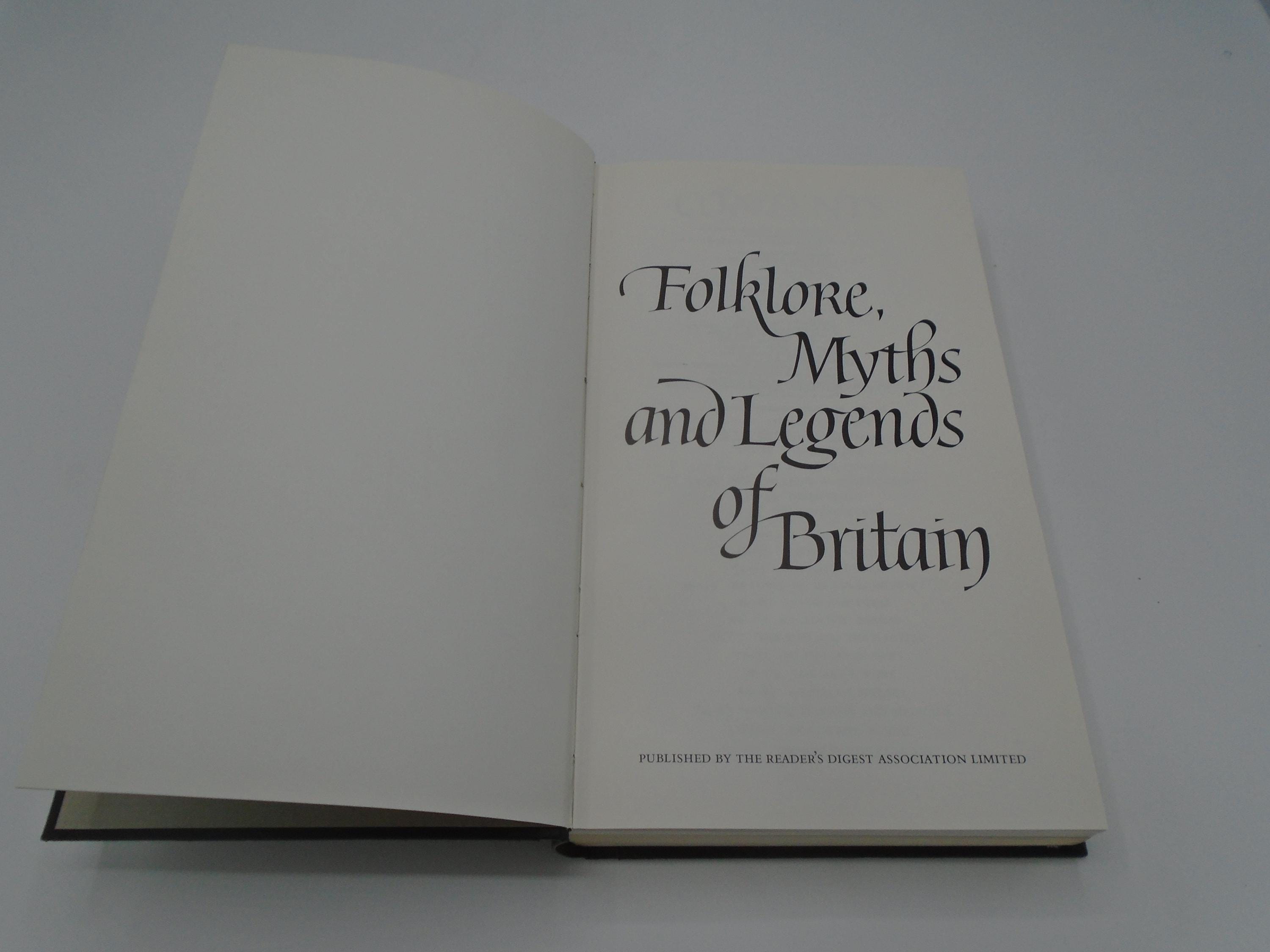 Folklore Myths and Legends of Britain, Readers Digest 1973 - Etsy