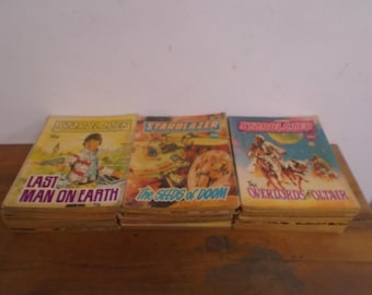 Conjunto de 33 cómics de Starblazer Comic Library en muy buen estado.