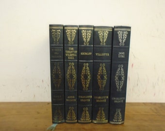 Set of 5 Bronte Sisters Heron Books.