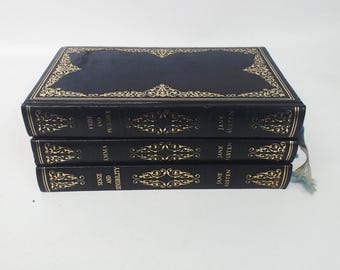 Set of 3 Jane Austen Heron Books Pride & Prejudice/Emma/Sense and Sensibility