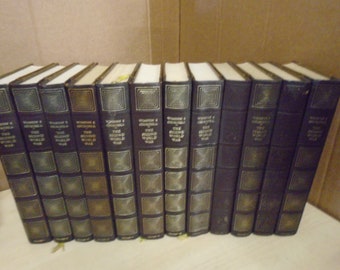 Set of 12 The Second World War. Heron books by Winston S Churchill.