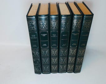 Colección de 6 libros de Jane Austen de la editorial Heron: Orgullo y prejuicio, Emma, Sentido y sensibilidad y Mansfield Park.