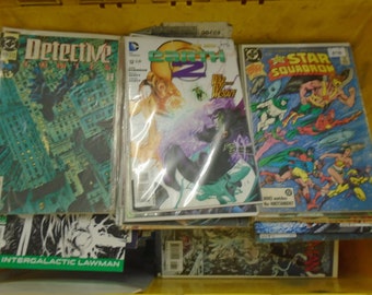 Set of 300 VG condition DC Comics  .  Mixed series & editions